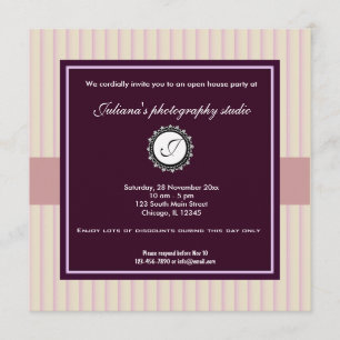 Open House New Business Einladung