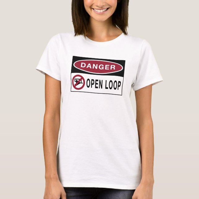 Open Loop T-Shirt (Vorderseite)