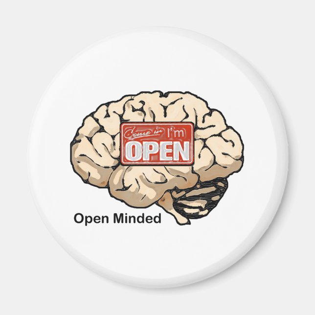 Open Minded Magnet (Vorne)