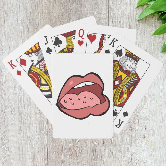 Open Mouth Playing Cards Spielkarten (Von Creator hochgeladen)