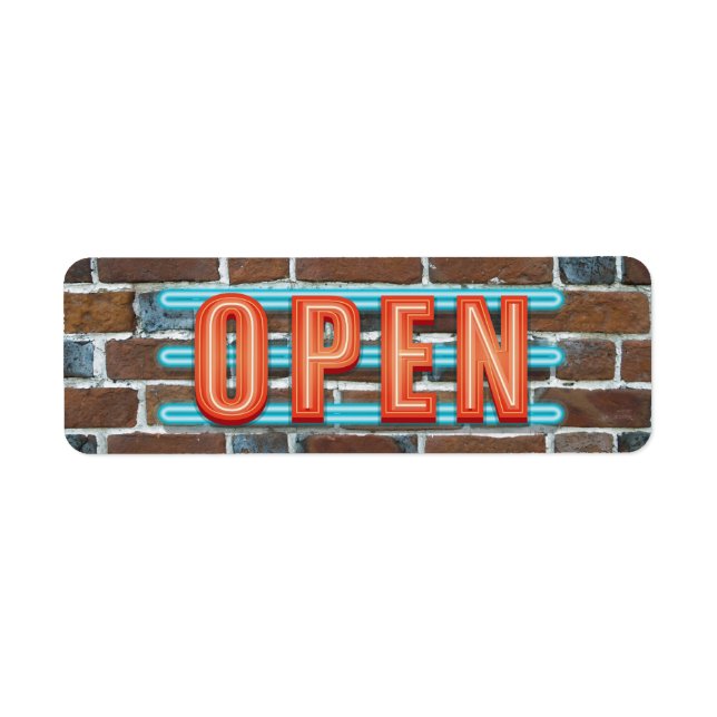 OPEN SIGN (Vorne)
