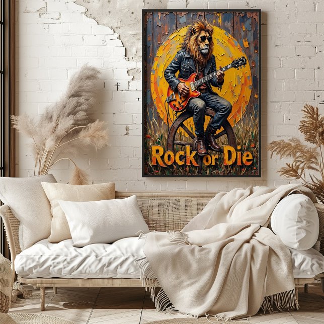 Open Sky Gig: Löwenkopf Poster (Von Creator hochgeladen)