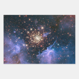 Open Star Cluster NGC 3603 Geschenkpapier Set