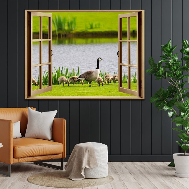 Open Window Mama Goose Poster (Von Creator hochgeladen)