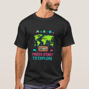 Open World Explorer-Spiel T-Shirt