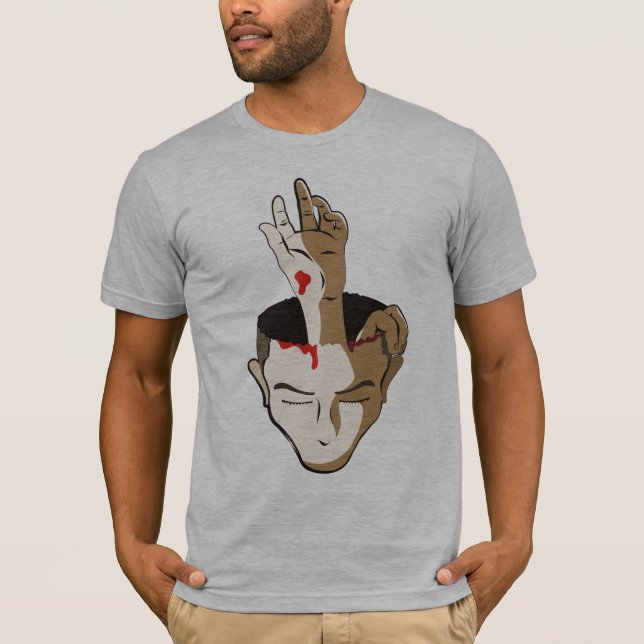 open your head T-Shirt (Vorderseite)