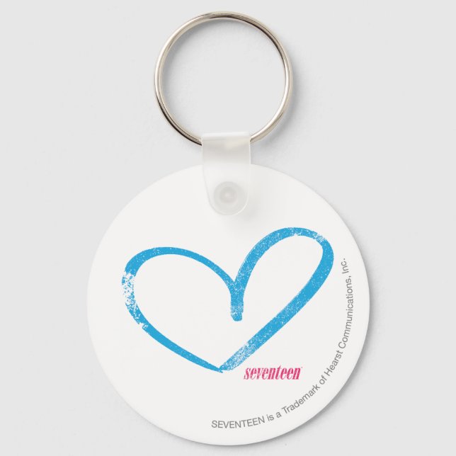 OpenHeart Aqua Schlüsselanhänger (Vorderseite)