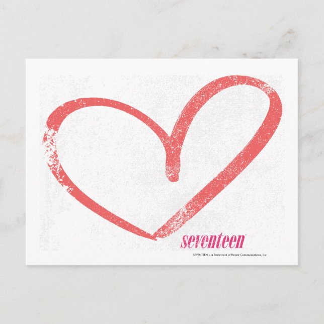 OpenHeart LtPink Postkarte (Vorderseite)