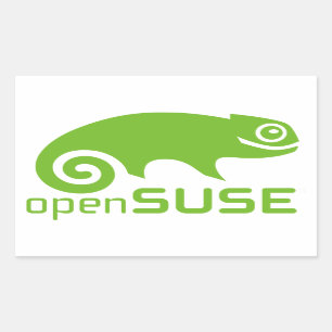 openSuzie Linux-Logo Rechteckiger Aufkleber