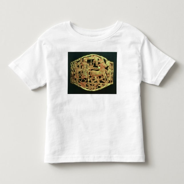 Openwork Plakette oder Schnalle Kleinkind T-shirt (Vorderseite)