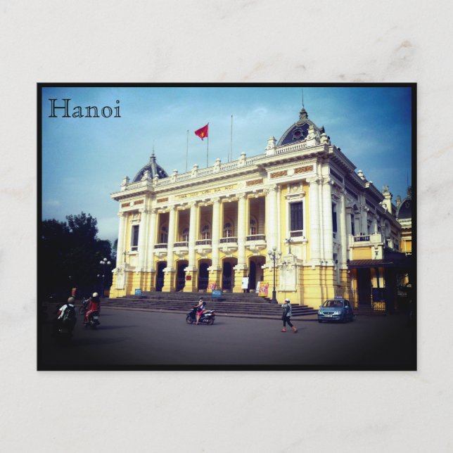 Oper Grand Hanoi Postkarte (Vorderseite)