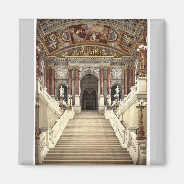Oper, Interieur, Wien, Österreich-Ungarn Magnet (Vorne)