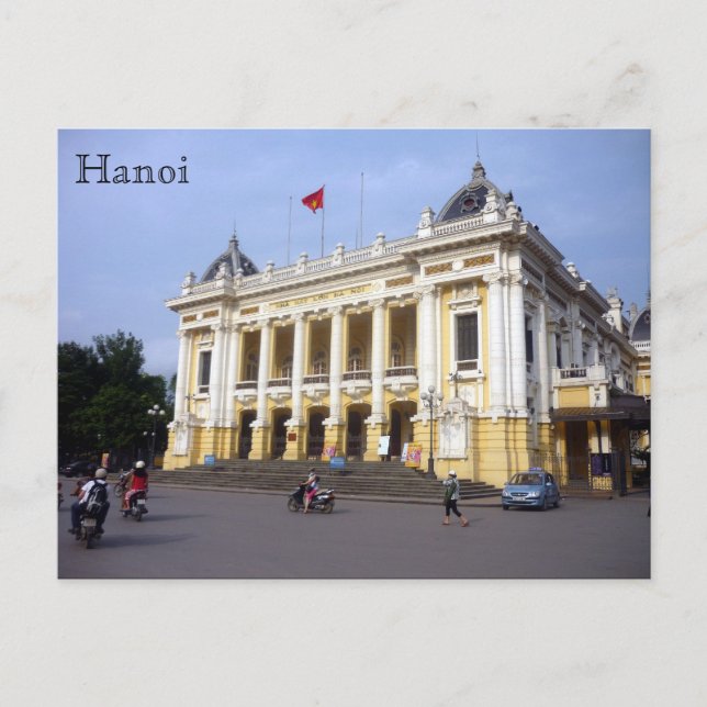 Oper Postkarte (Vorderseite)