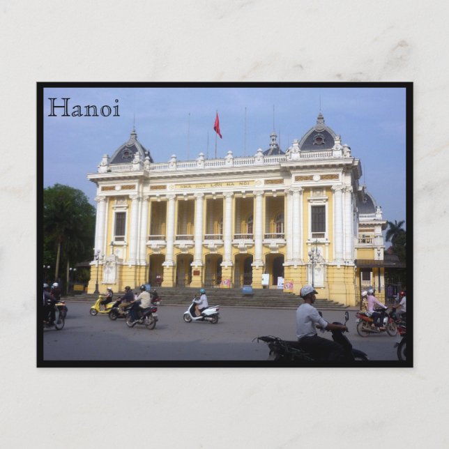 Oper Postkarte (Vorderseite)