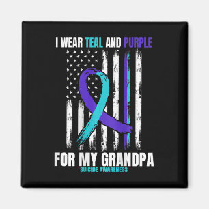 Oper Suicide Awareness Prevention American Flag Magnet