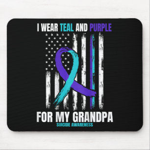 Oper Suicide Awareness Prevention American Flag Mousepad