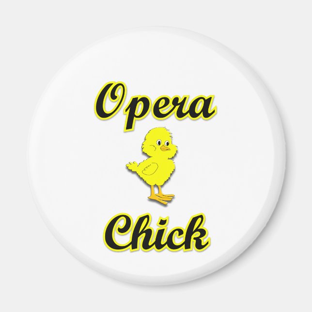 Opera Chick Magnet (Vorne)