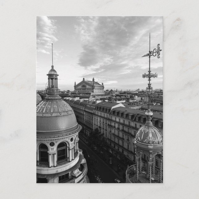 opéra Garnier, Paris, Frankreich Postkarte (Vorderseite)