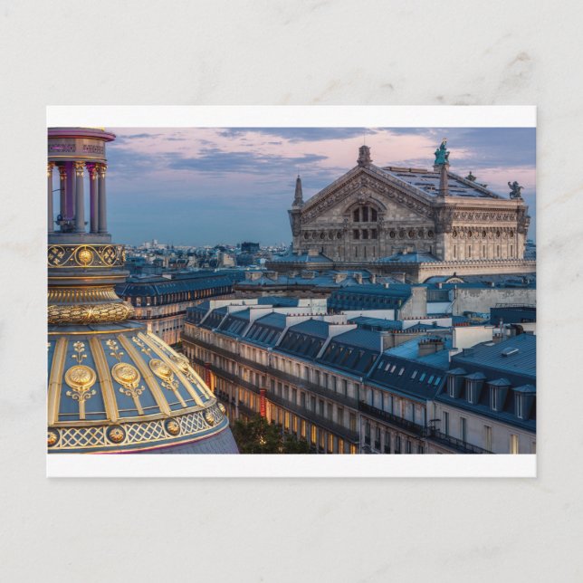 Opéra garnier, Paris Postkarte (Vorderseite)