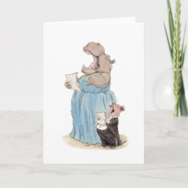 Opera Hippo und Schweinekarte Karte