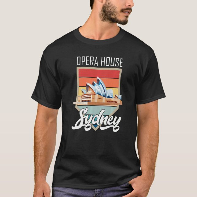 Opera House Sydney aus Australien Neuer Ausflug T-Shirt (Vorderseite)