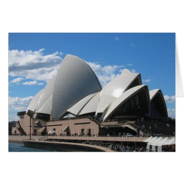 Opera House, Sydney Australien (Vorderseite (Horizontal))