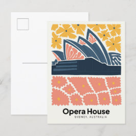 Opera House Sydney Australien Reisen Florenz Postkarte