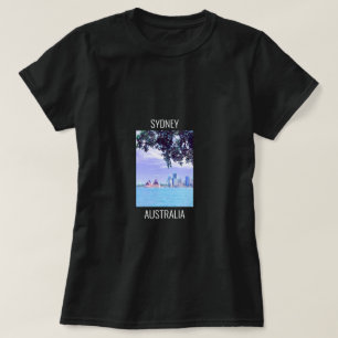 Opera House Sydney Harbour Blick aufs Wasser T-Shirt