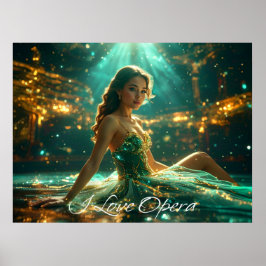 OPERA - I LOVE OPERA POSTER