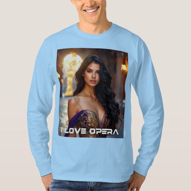 OPERA - I LOVE OPERA T-Shirt (Vorderseite)