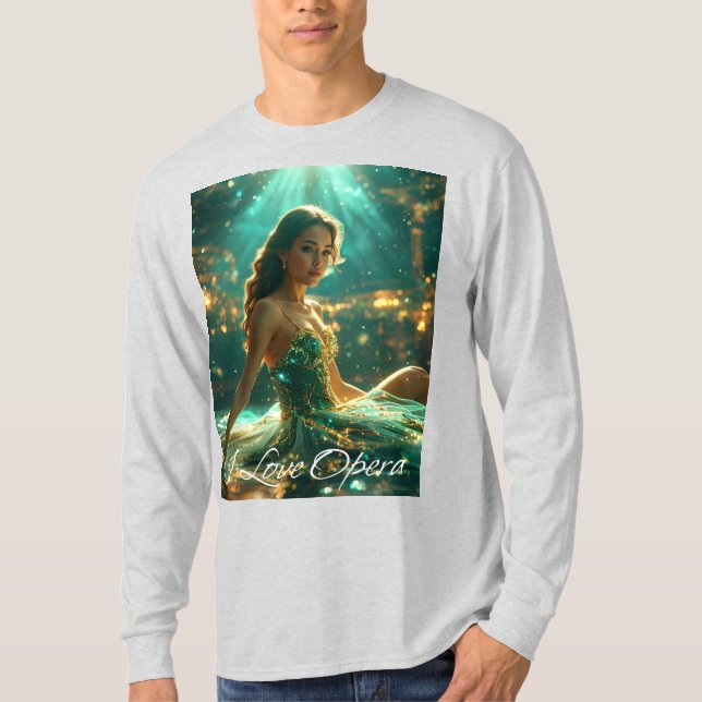 OPERA - ICH LIEBE OPER T-Shirt (Vorderseite)