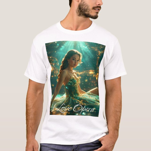 OPERA - ICH LIEBE OPER T-Shirt (Vorderseite)