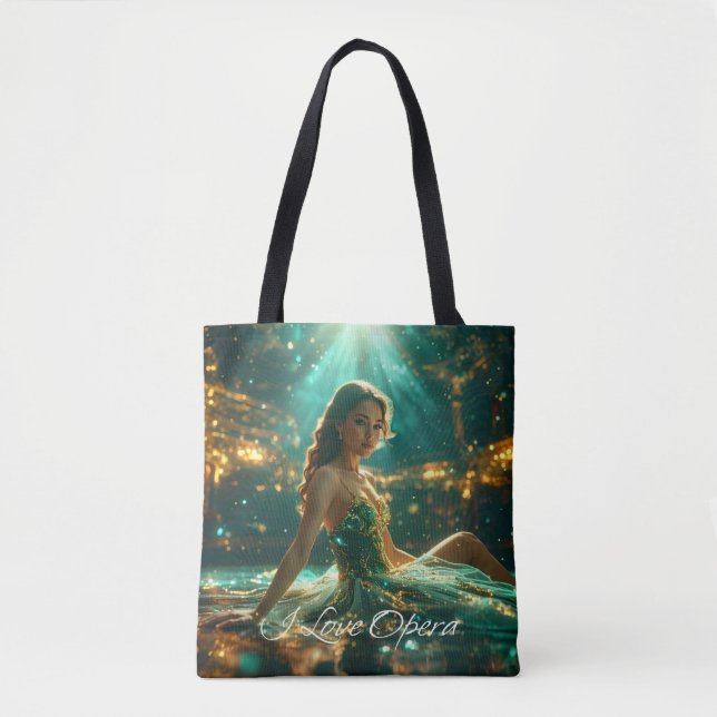 OPERA - ICH LIEBE OPERA TASCHE (Vorderseite)