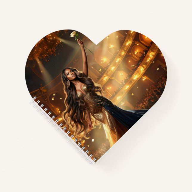 OPERA LOVE - DIVA NOTIZBUCH (Vorderseite)