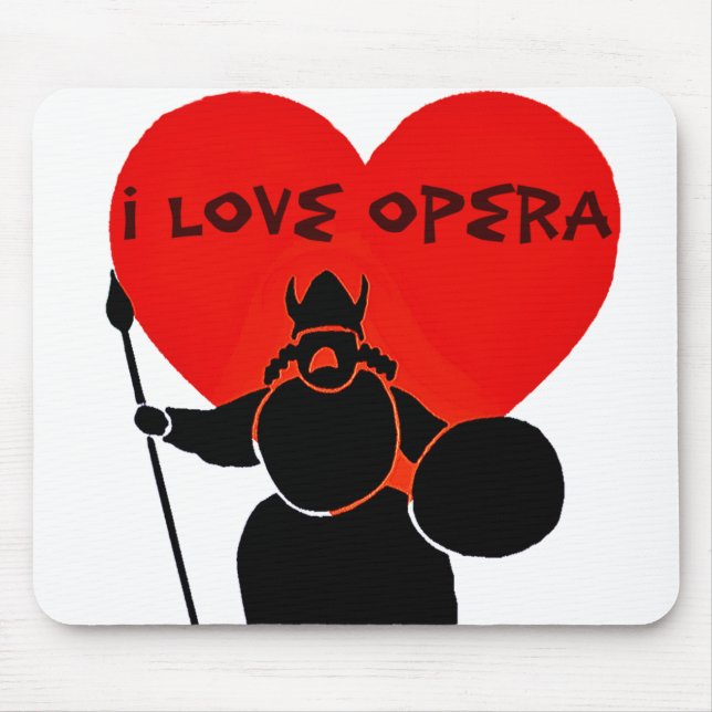Opera Lover_ Mousepad (Vorne)