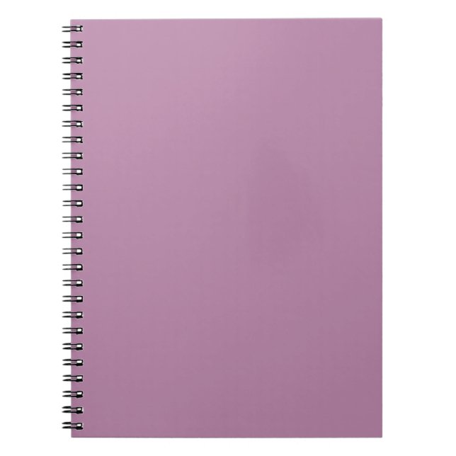 Opera Mauve Classy Color Design Notizblock (Vorderseite)