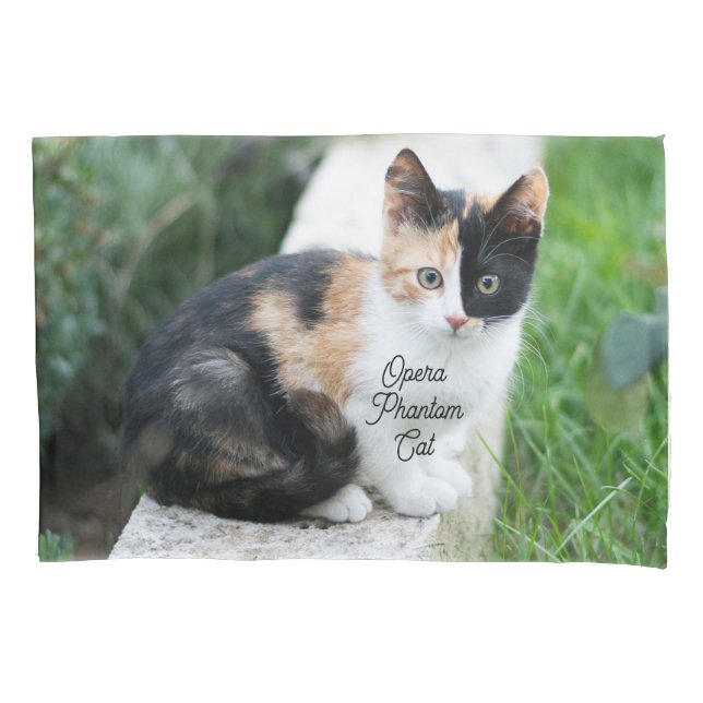 Opera Phantom Cat Kissenbezug (Vorderseite-Links)