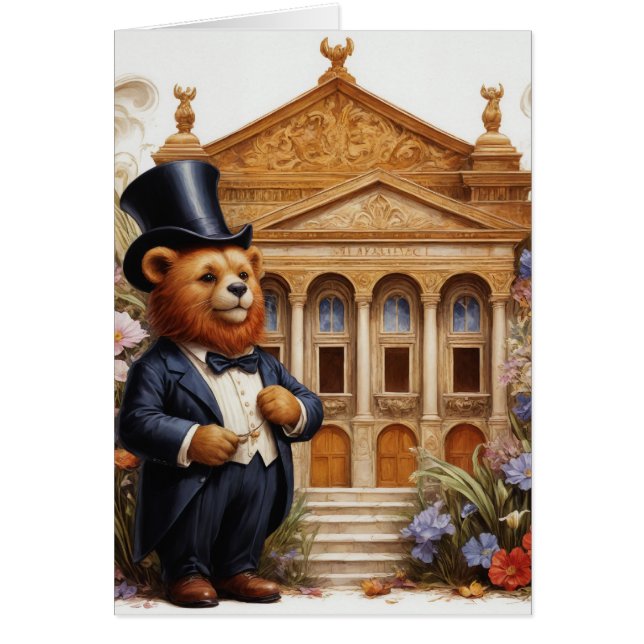 Opéra Porte Toutes les occasions Carte de voeux (Devant)