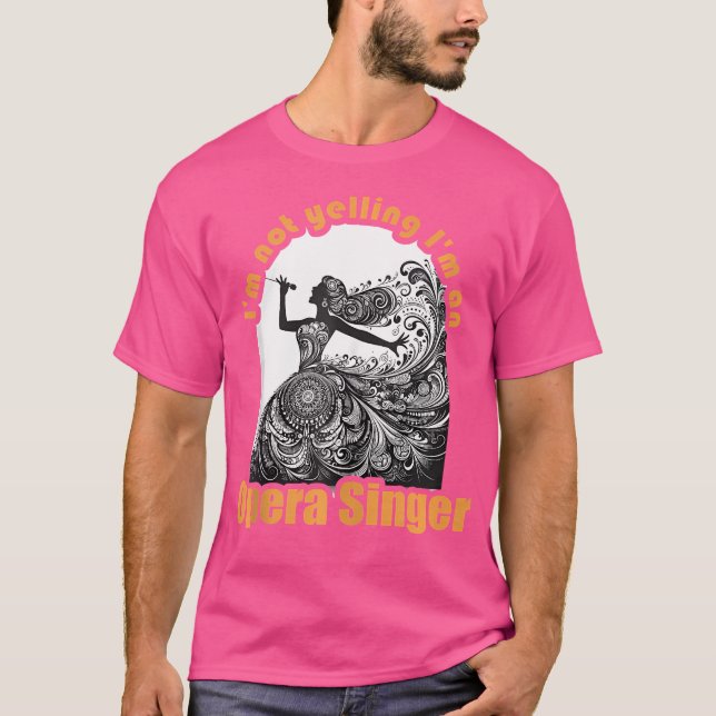Opera Singer T-Shirt (Vorderseite)