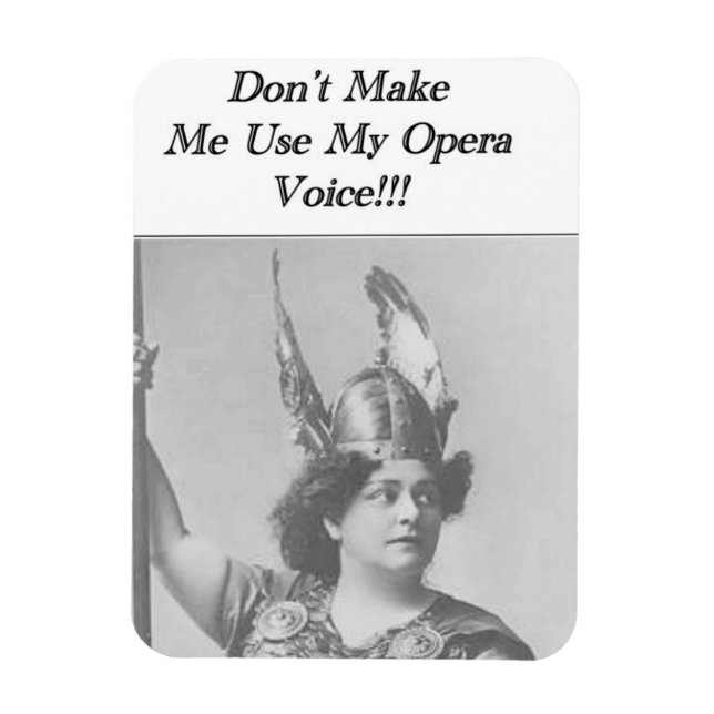 Opera Voice Magnet (Vertikal)