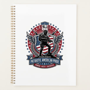 Opérateur de liberté patriotique silhouette milita