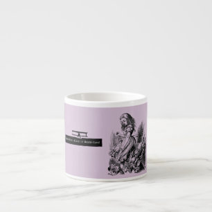 Operation Alice in Wonderland Alice im Wunderland Espressotasse