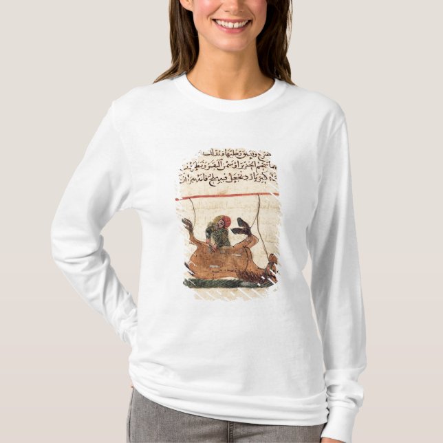 Operation auf einem Pferd, Illustration T-Shirt (Vorderseite)