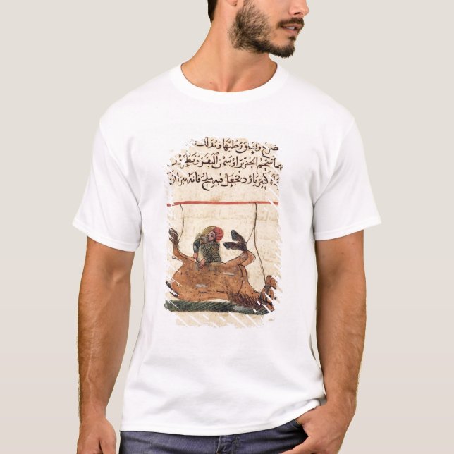 Operation auf einem Pferd, Illustration T-Shirt (Vorderseite)