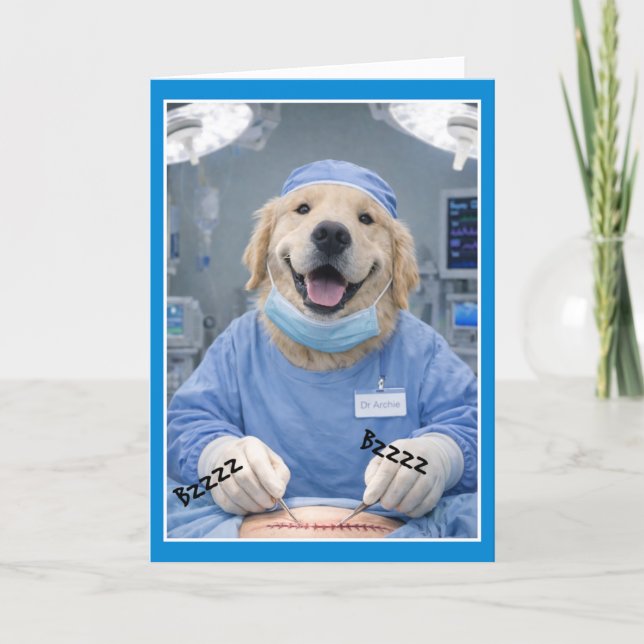 Operation Bzzzz Get Well Card SD-1 Karte (Vorderseite)