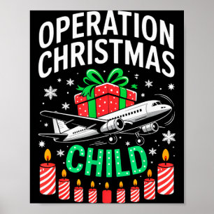 Operation Christmas Child Familien-Matching Weihna Poster