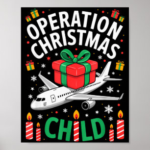 Operation Christmas Child Familien-Matching Weihna Poster