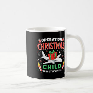 Operation Christmas Child Lustige Familie Zusammen Kaffeetasse