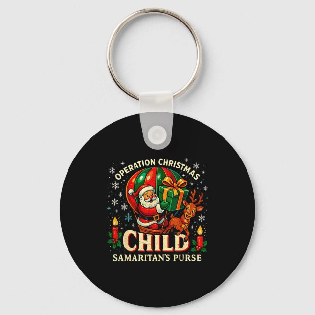Operation Christmas Child Samaritan’s Purse Balloo Schlüsselanhänger (Vorderseite)