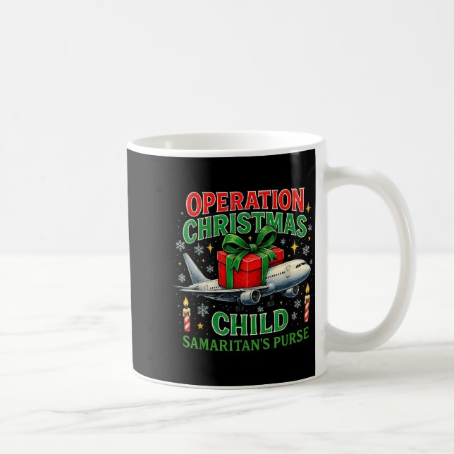 Operation Christmas Child Samaritan’s Purse Design Kaffeetasse (Rechts)